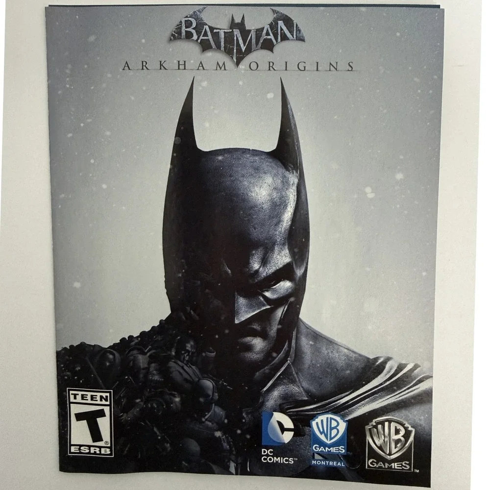 Batman Arkham Origins - Sony PS3 - CIB - Case Disc Manual‎ Knightfall Pack